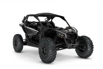 ORV-SSV-MY22-Maverick-XRS-TurboRR-Triple-Black-SKU0007TNK00-Studio-34FR-CE