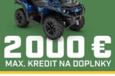 CAN-AM – až 2000€ kredit na doplnky ZDARMA